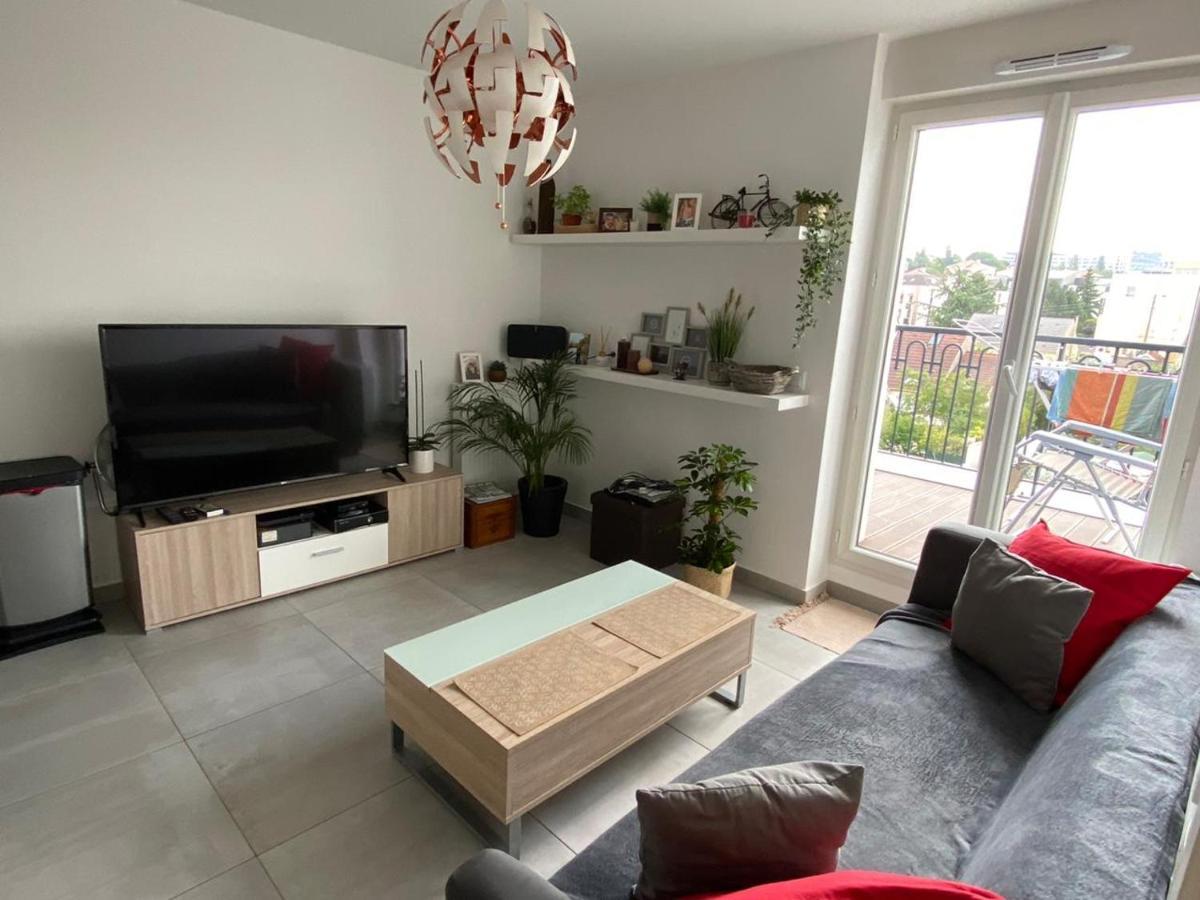 35M2 Neuf, Plein Sud, Dernier Etage Avec Terrasse Apartment Noisy-le-Grand Exterior foto